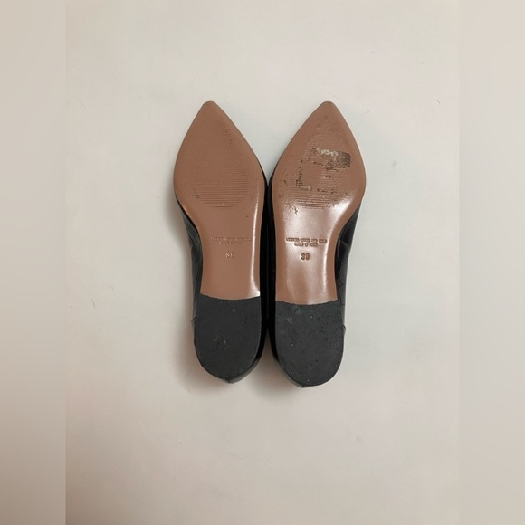 NAPOLEONI Italian all leather croc embossed flats - Picture 3 of 6